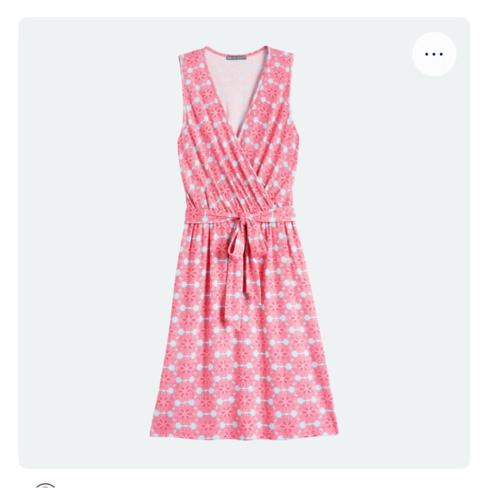 Brixon Ivy Pink Floral Midi Dress